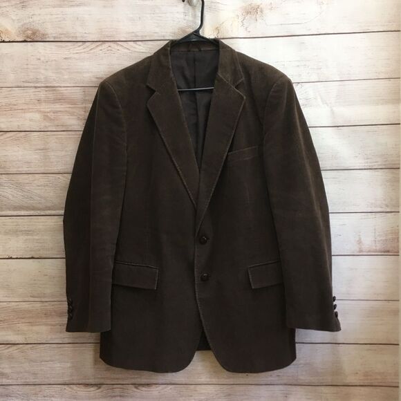 CENTURY CLUB Other - VINTAGE CENTURY CLUB BLAZER AND VEST IN BROWN CORDUROY